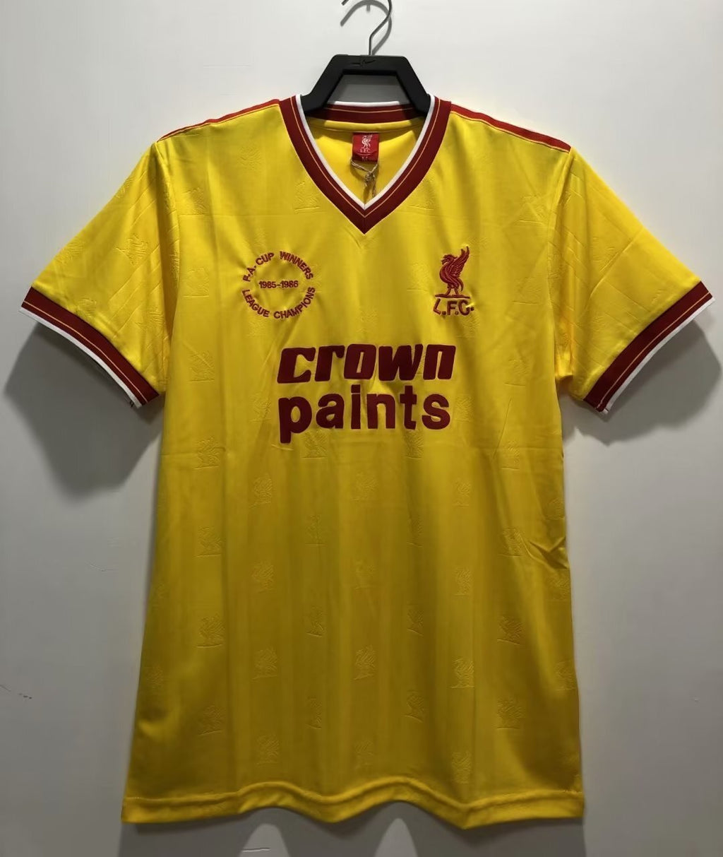 Camiseta Alternativa Liverpool, 85-86