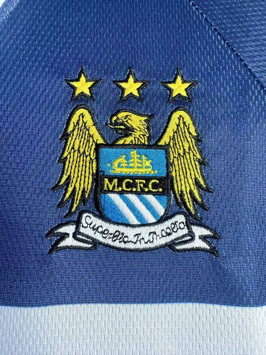Camiseta Visitante, Manga Larga, Manchester City, 97-98