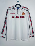 Camiseta Manga Larga Visitante Manchester United, 98-99