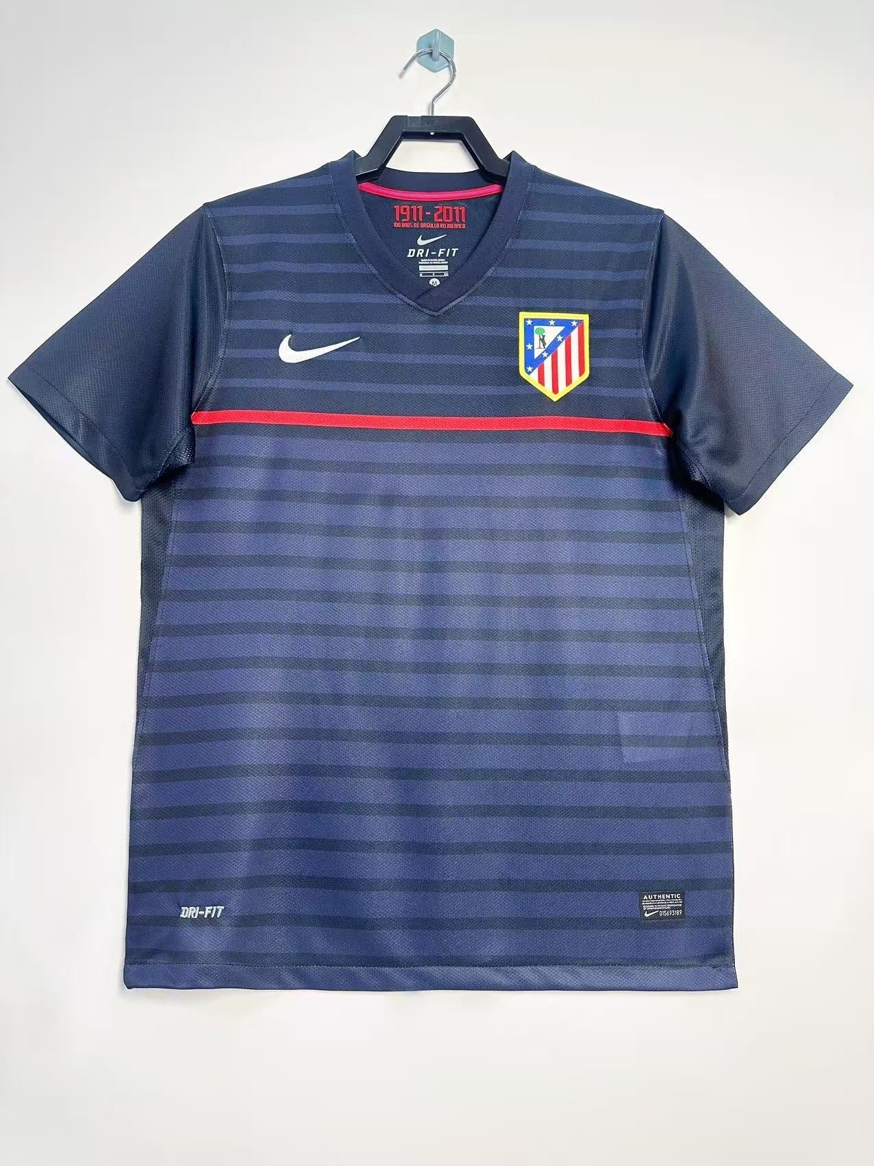 Camiseta Atletico de Madrid, Visitante 11-12