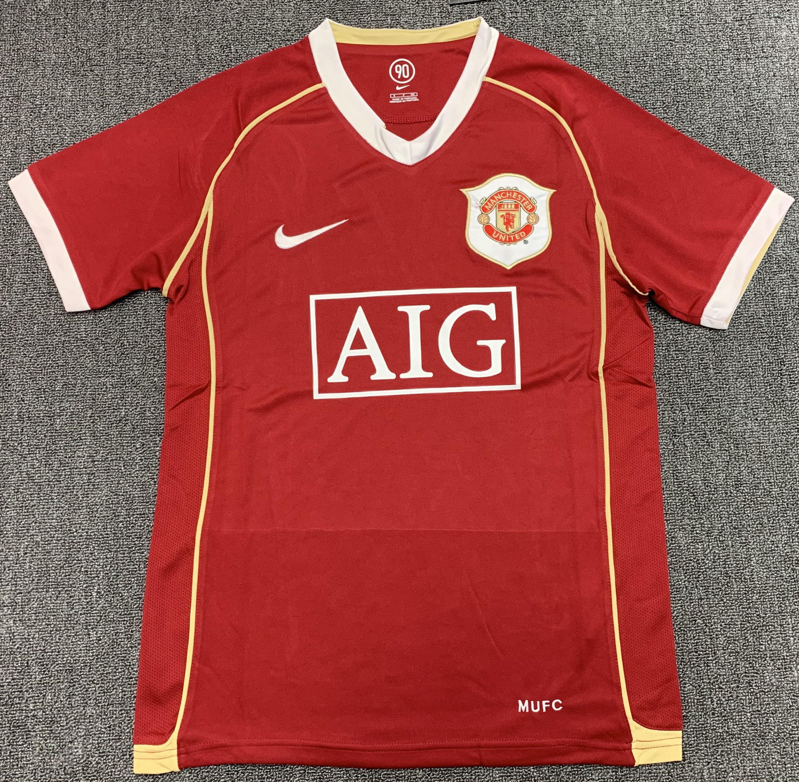 Camiseta Local Manchester United, 06-07