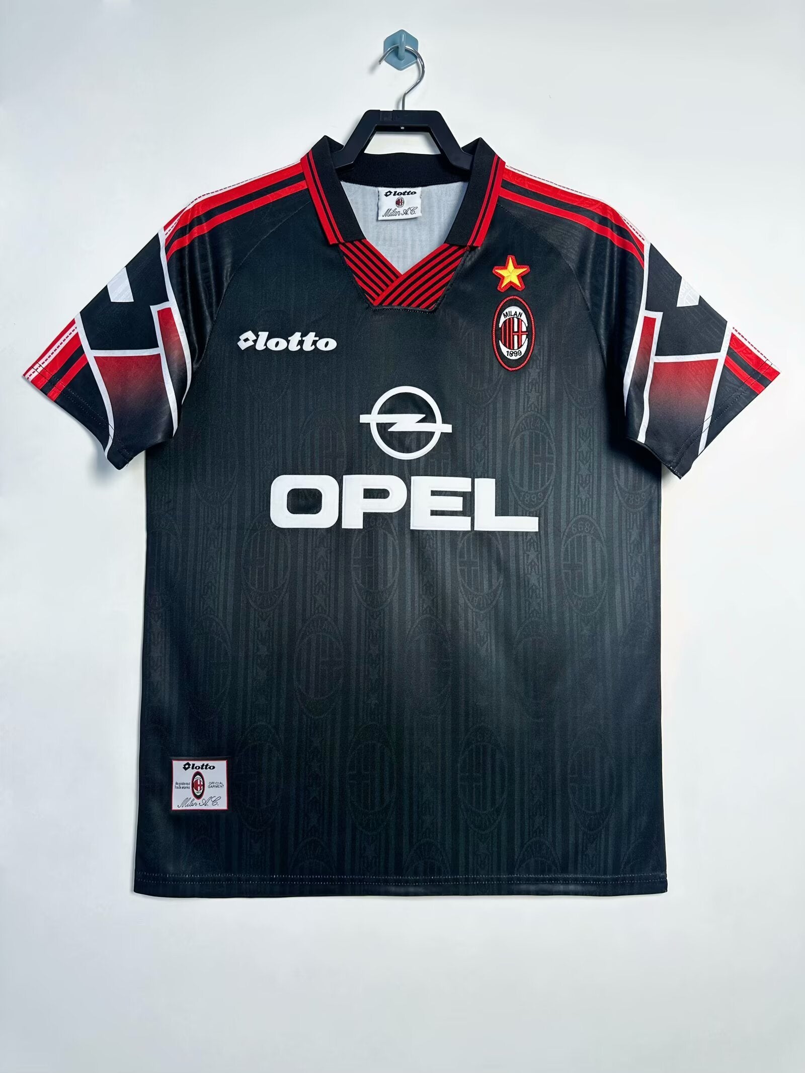 Camiseta Visitante AC Milan, 97-98