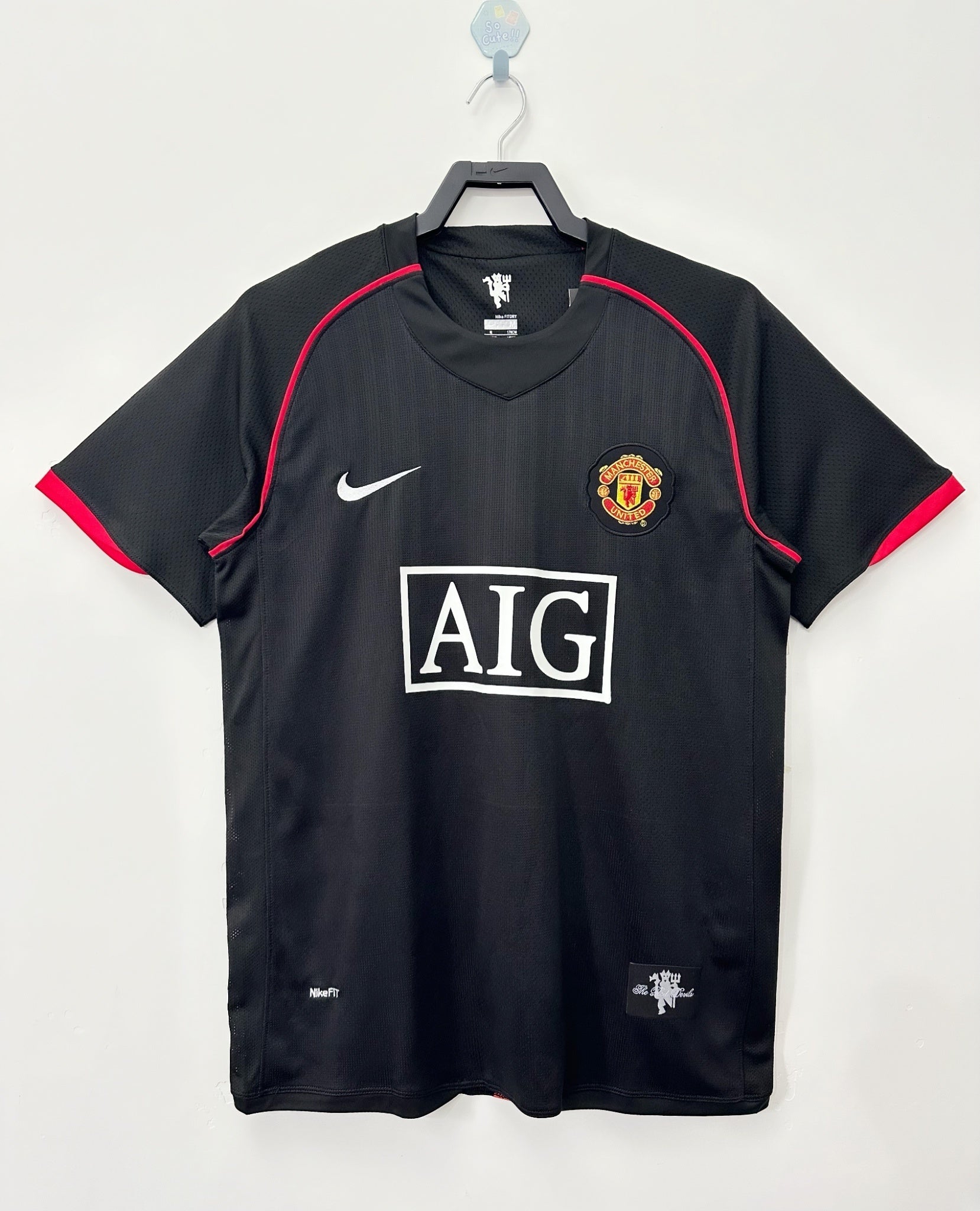 Camiseta Visitante Manchester United, 07-08
