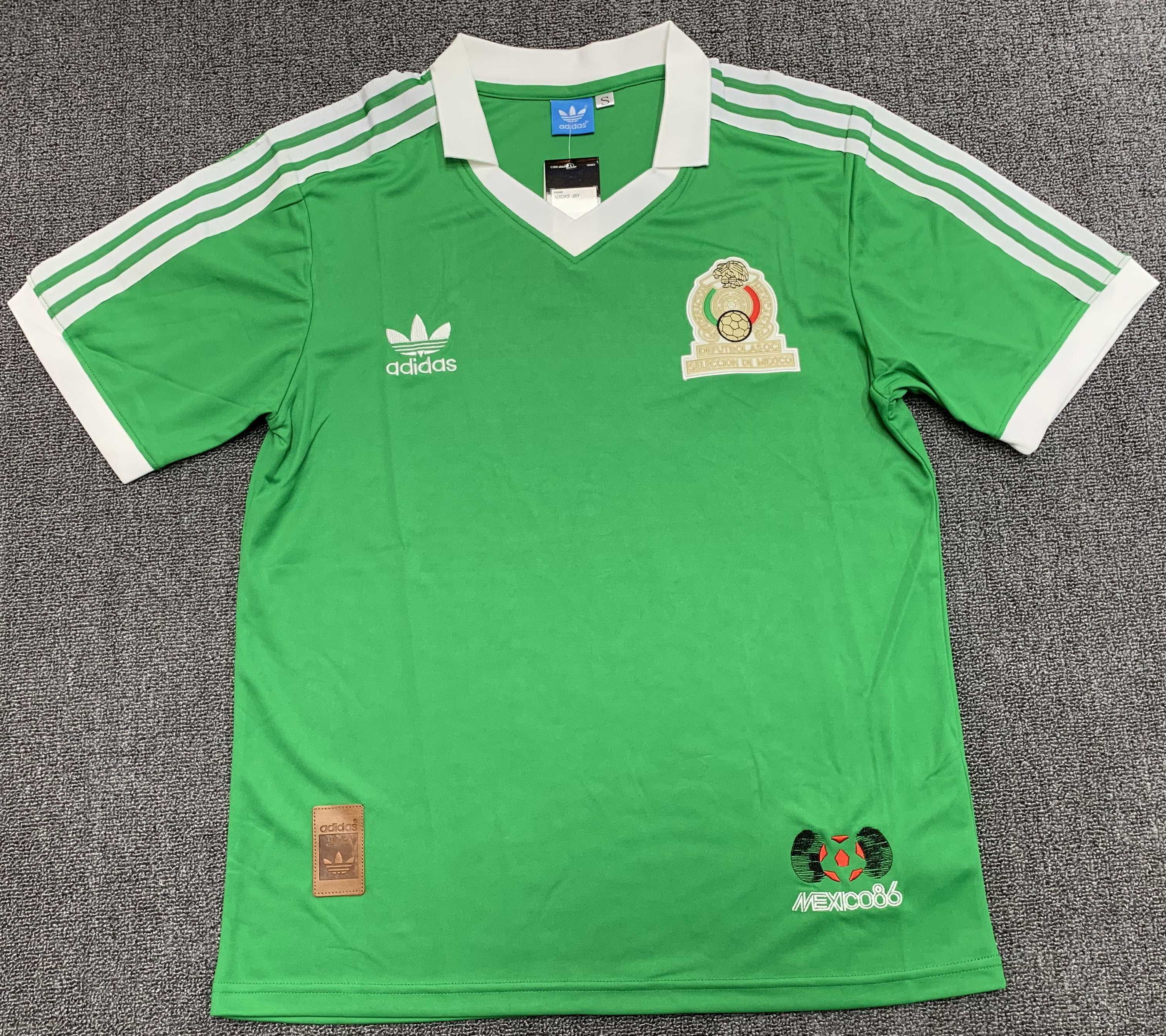 Camiseta Local México, 1986
