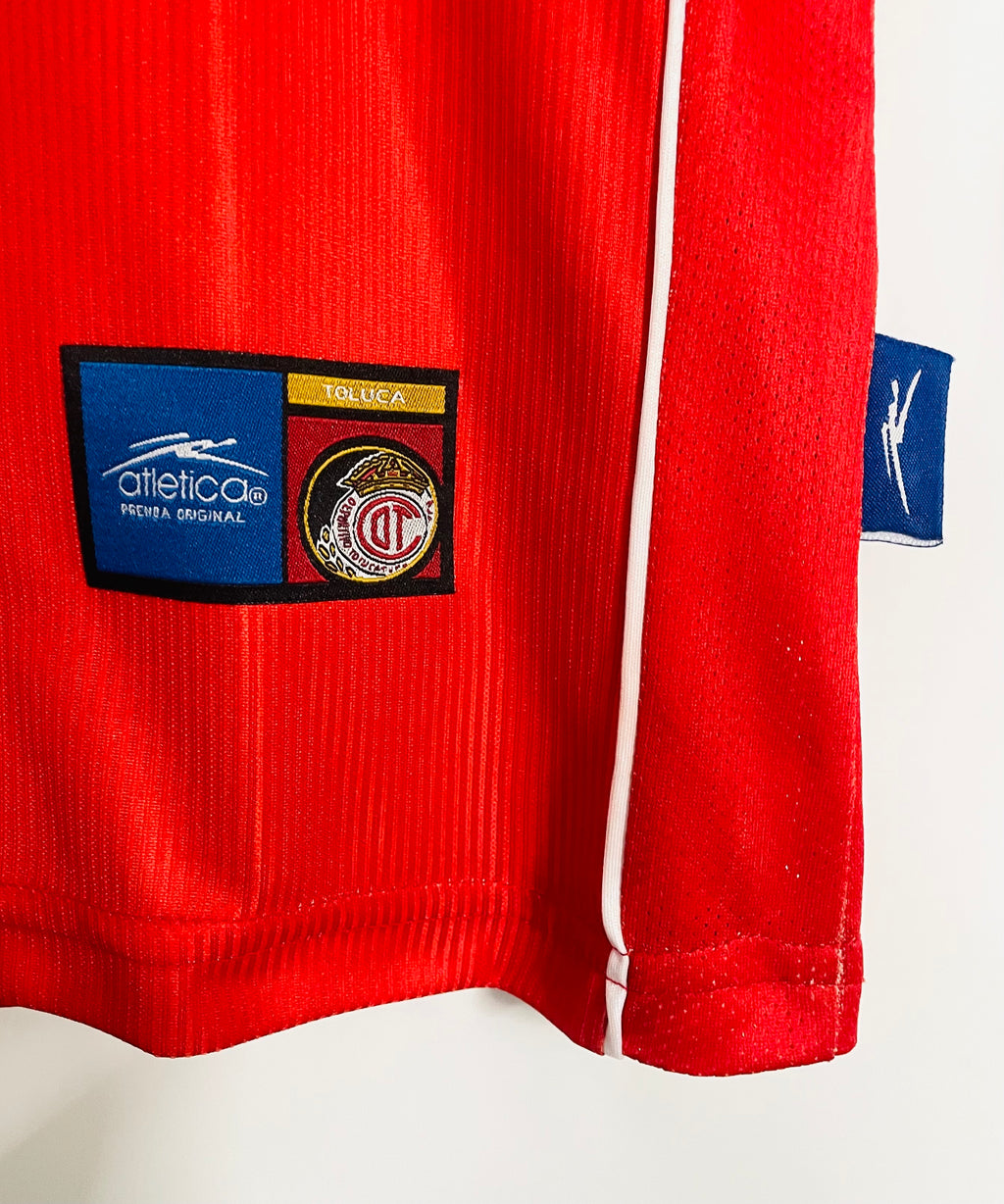 Camiseta Local Toluca,99/00