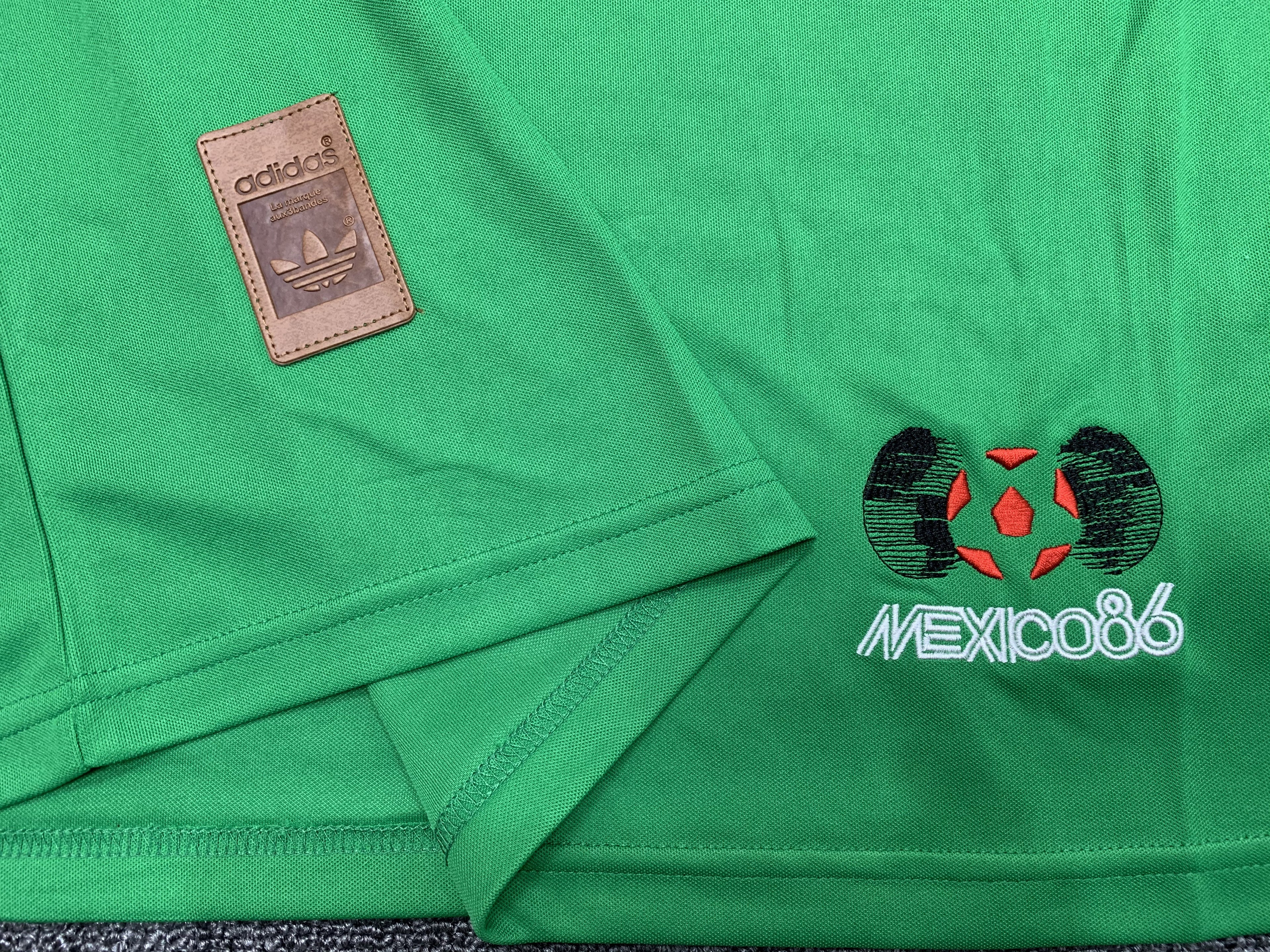 Camiseta Local México, 1986