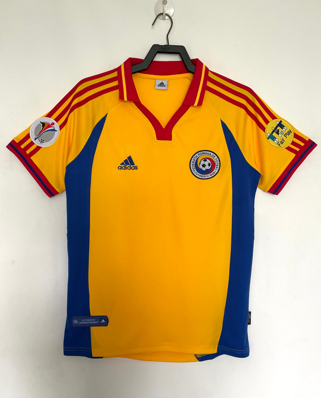 Camiseta Local Rumania,2000