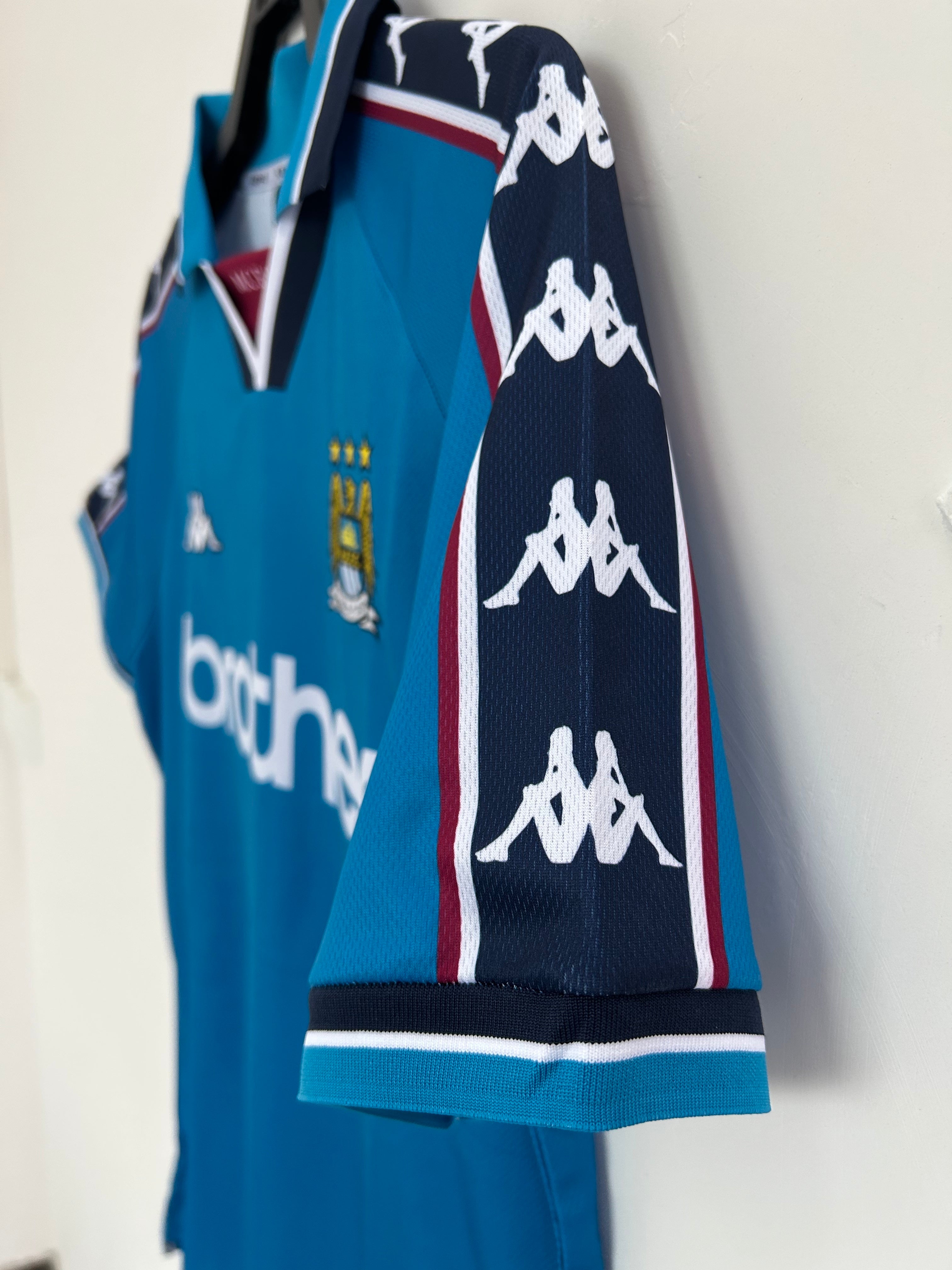 Camiseta Local Manchester City, 97-98