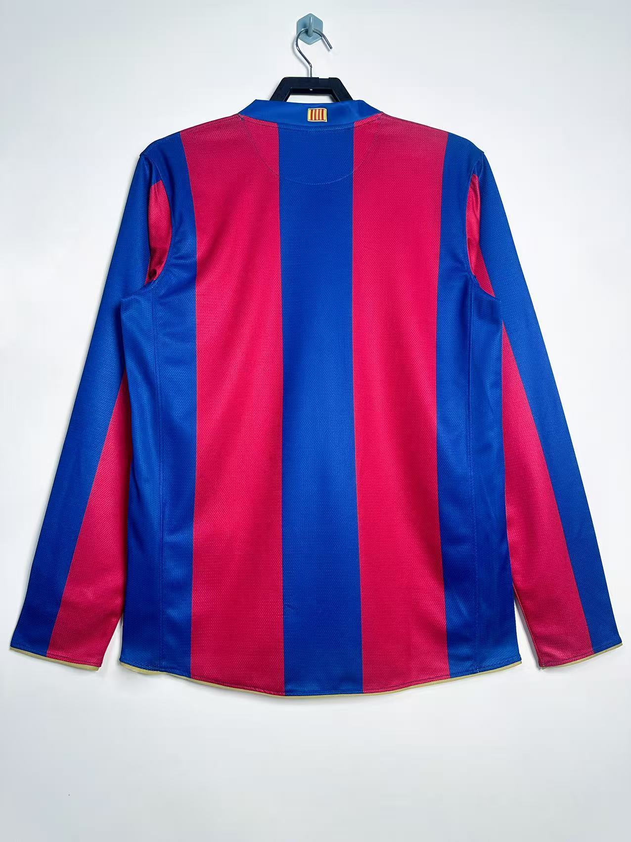 Camiseta Manga Larga FC Barcelona, Local 2007-08