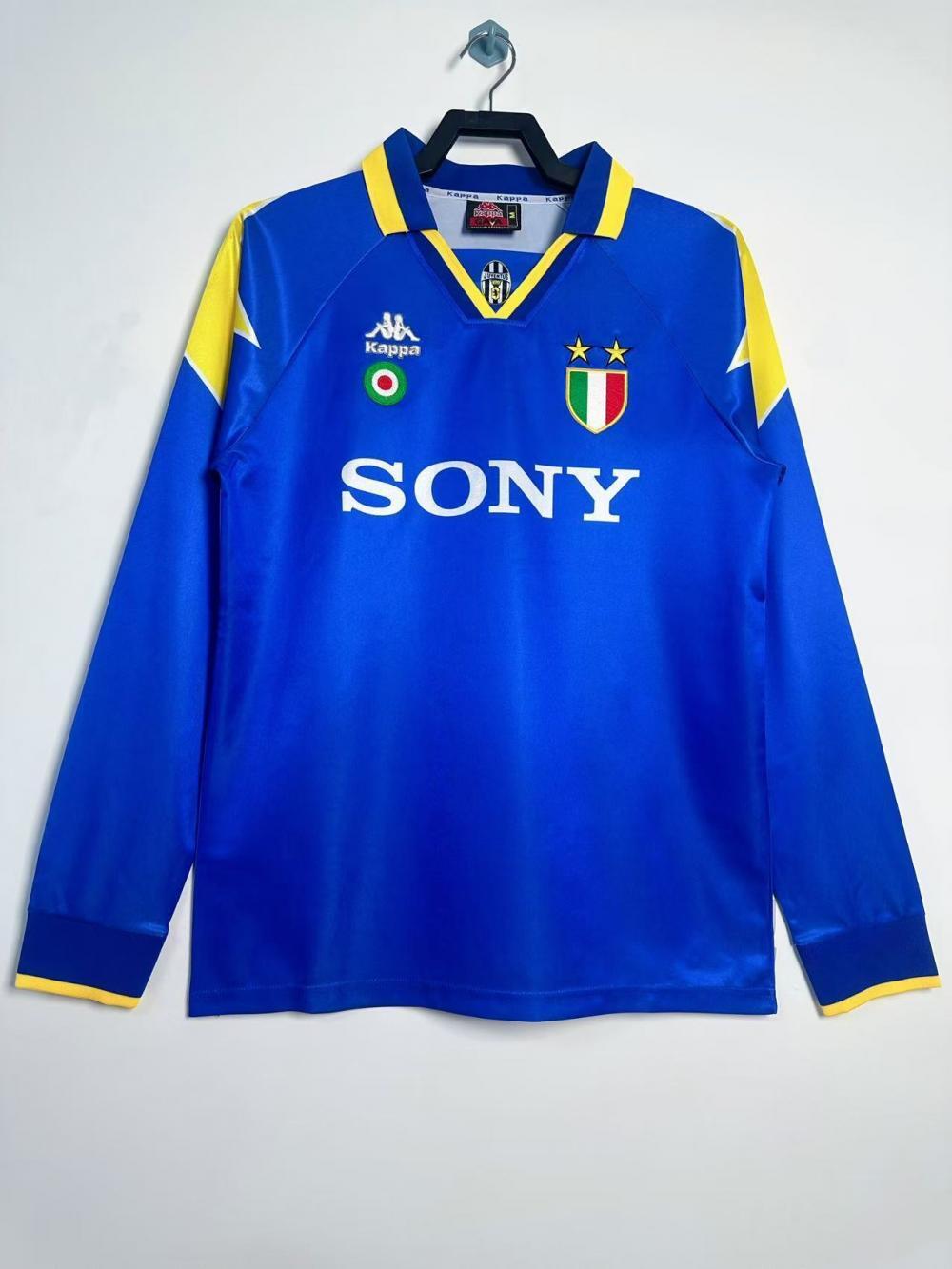 Camiseta Manga larga Visitante Juventus, 95-96