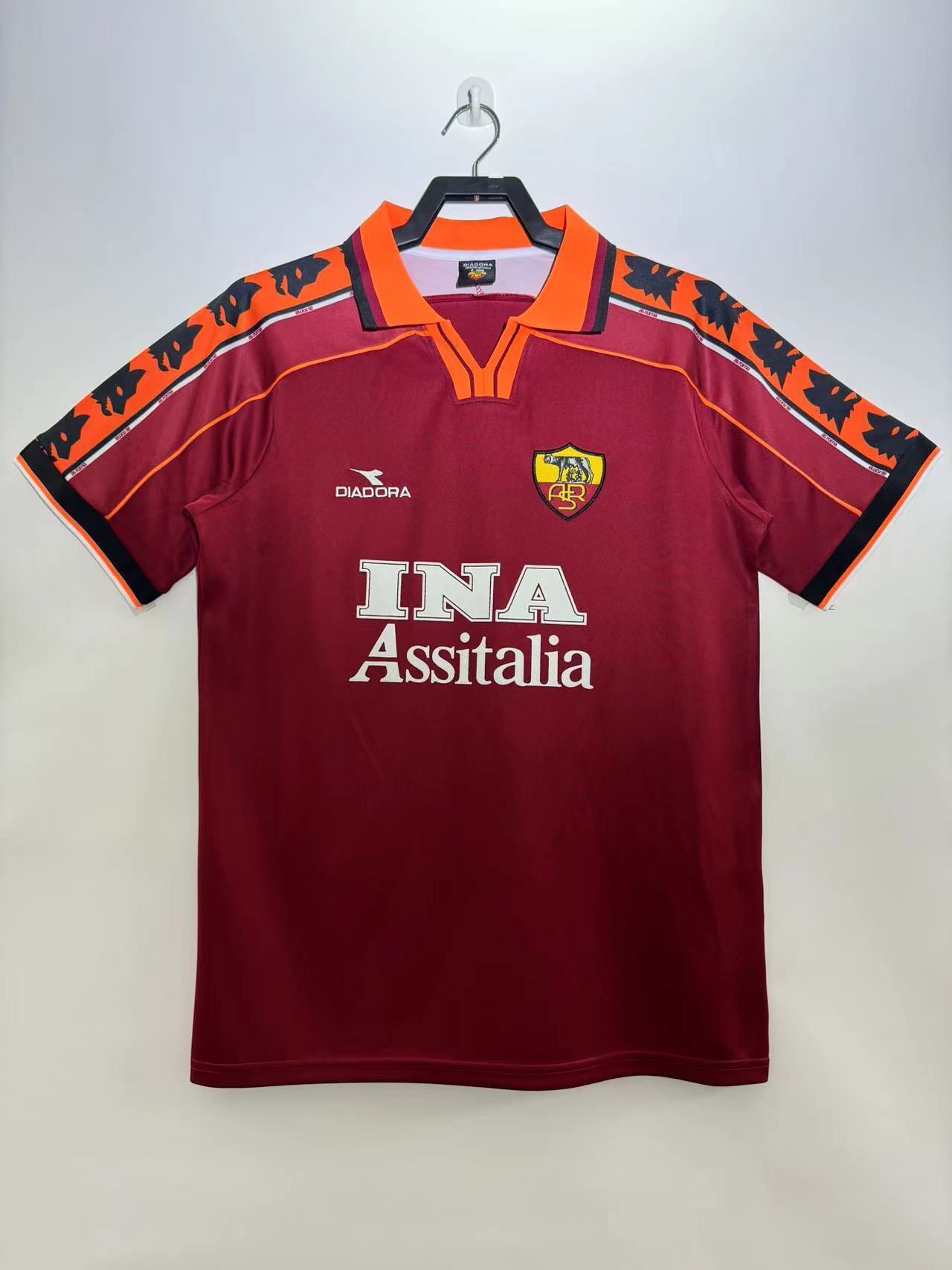 Camiseta Local Roma,98-99