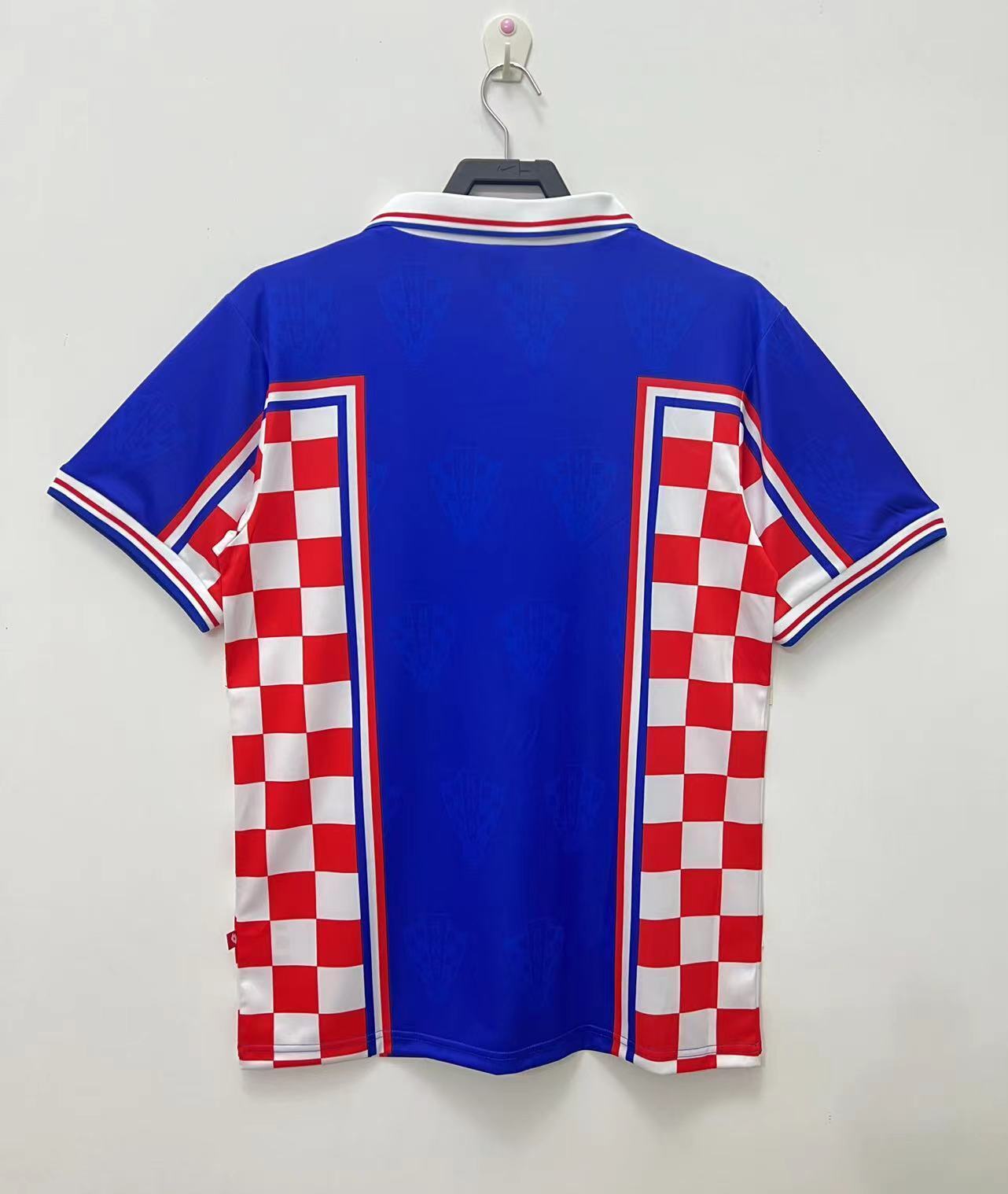Camiseta Visitante Croacia, 1998
