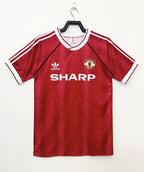 Camiseta Local Manchester United, 90-92
