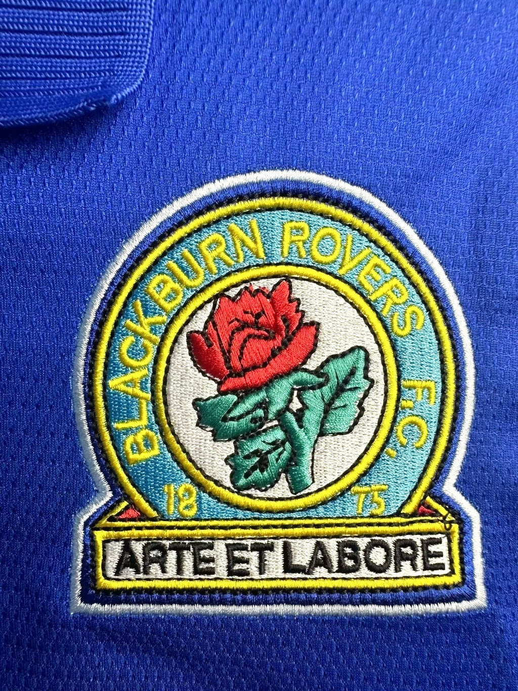 Camiseta Blackburn Rovers, Manga larga local 94-95