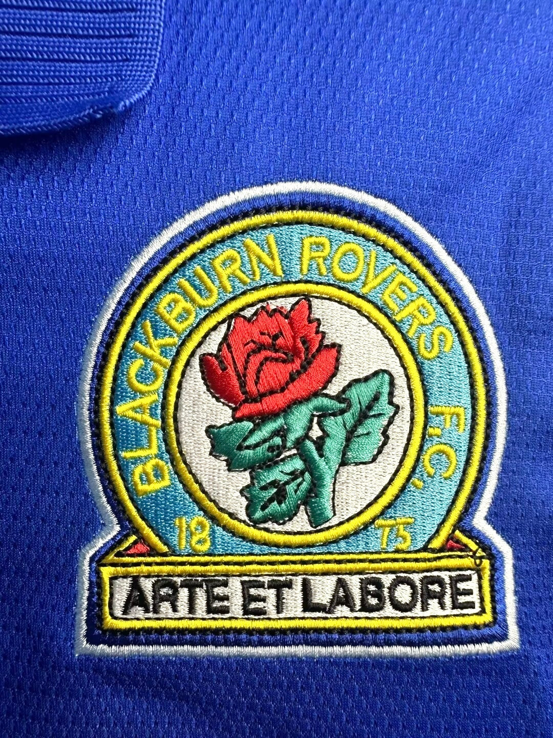 Camiseta Blackburn Rovers, Manga larga local 94-95