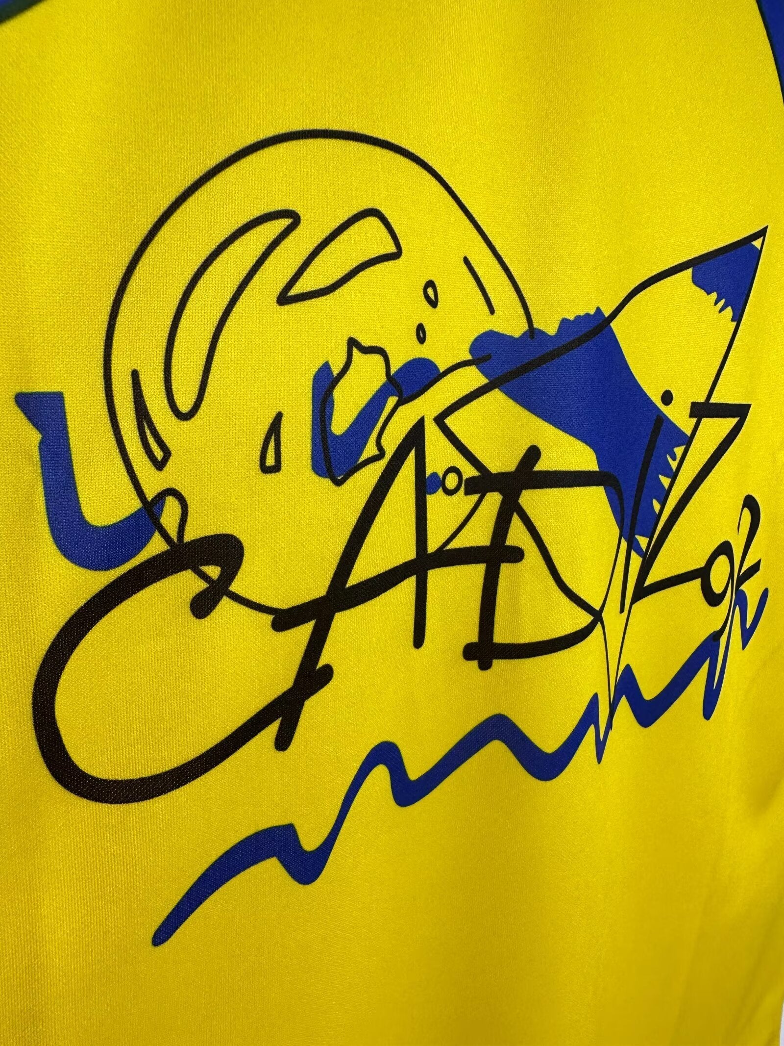 Camiseta Cádiz, Local 91-92