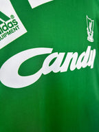 Camiseta Visitante Liverpool, 91-92