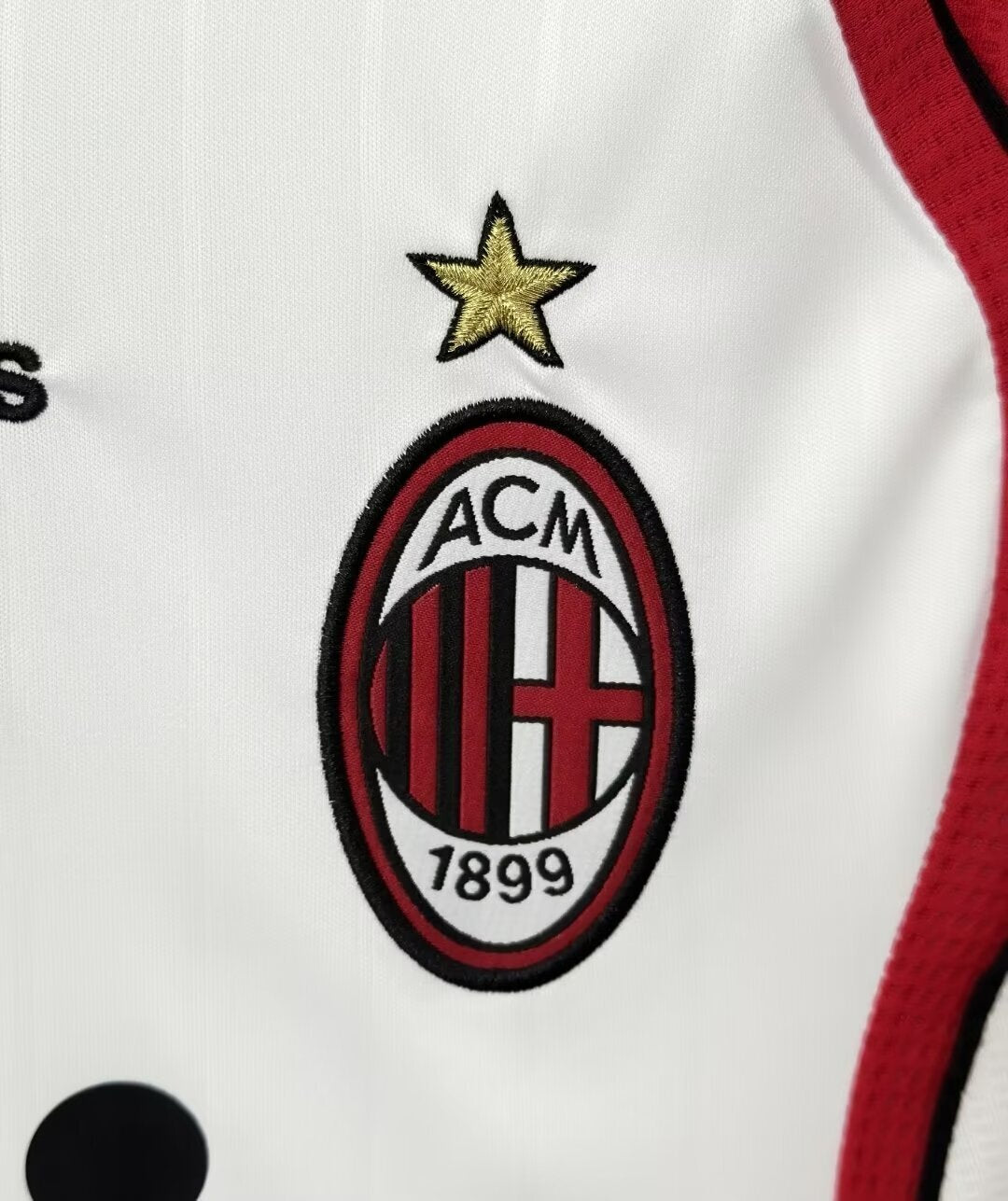 Camiseta Manga Larga Visitante AC Milan, 06-07