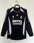 Camiseta Manga Larga Visitante Real Madrid,06-07