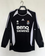 Camiseta Manga Larga Visitante Real Madrid,06-07