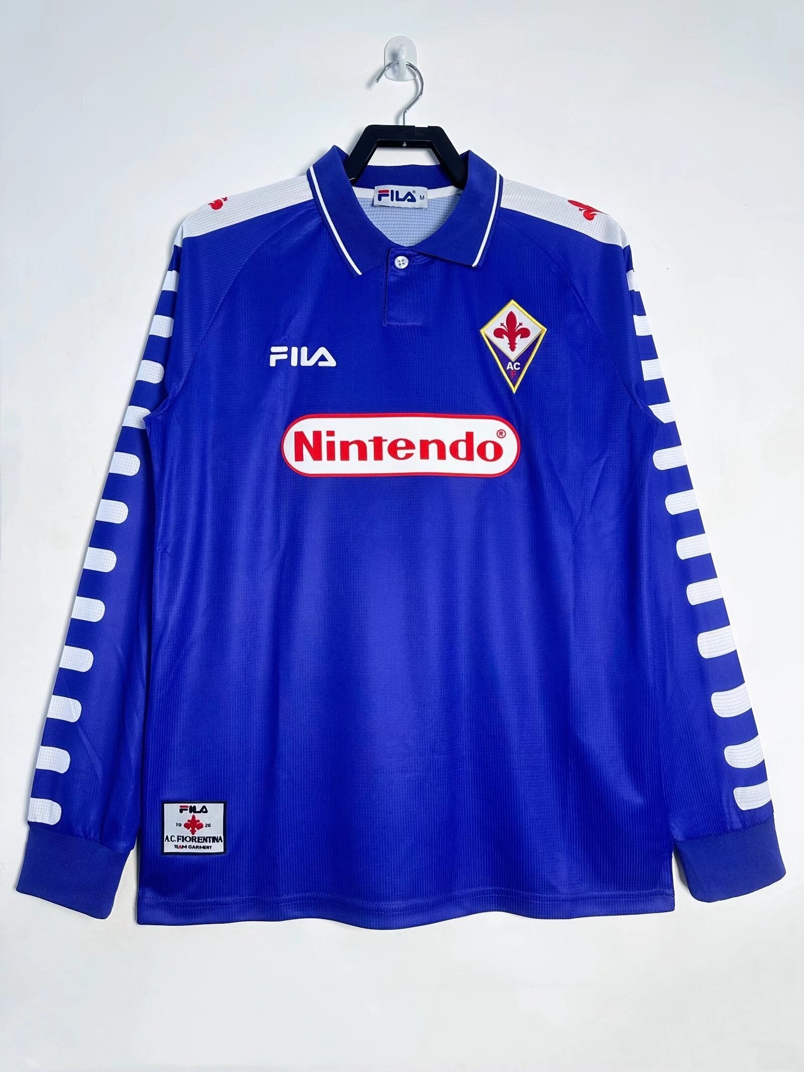 Camiseta Manga Larga local Fiorentina, 98-99