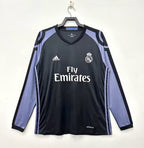 Camiseta Manga Larga Tercera Real Madrid,16-17