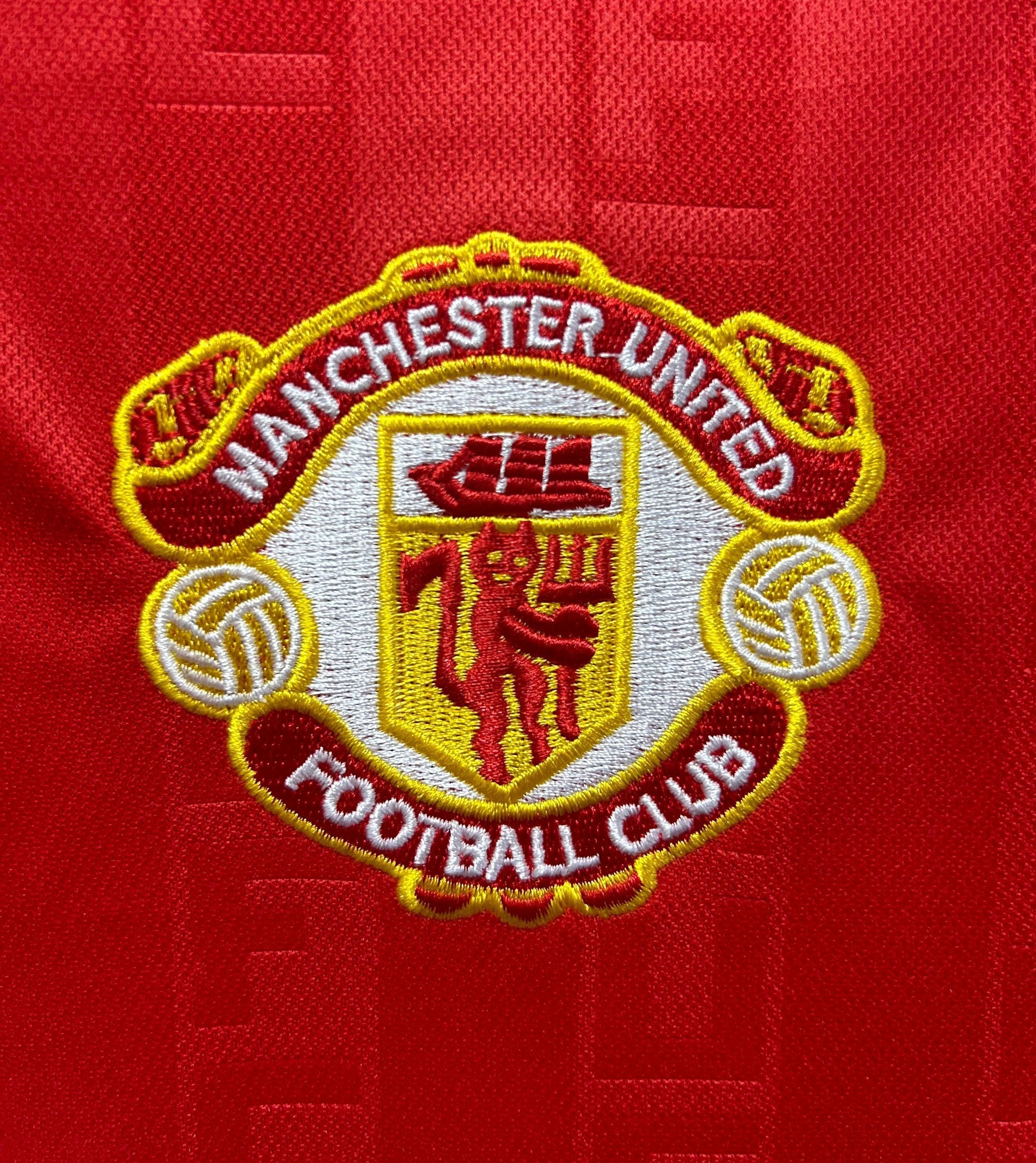 Camiseta Local Manchester United, 88-90