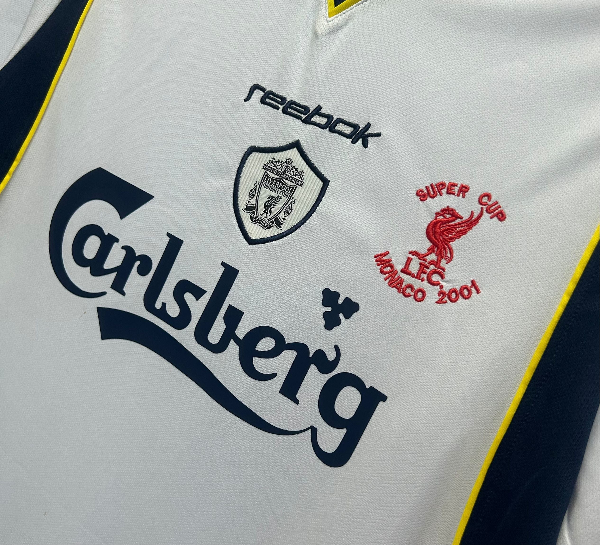 Camiseta Visitante Liverpool, 00-01