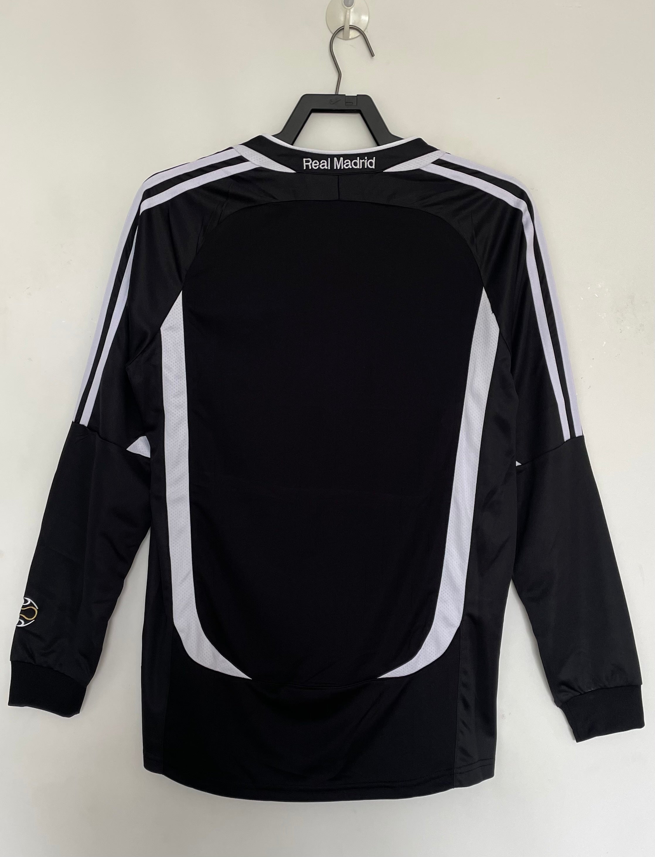 Camiseta Manga Larga Visitante Real Madrid,06-07