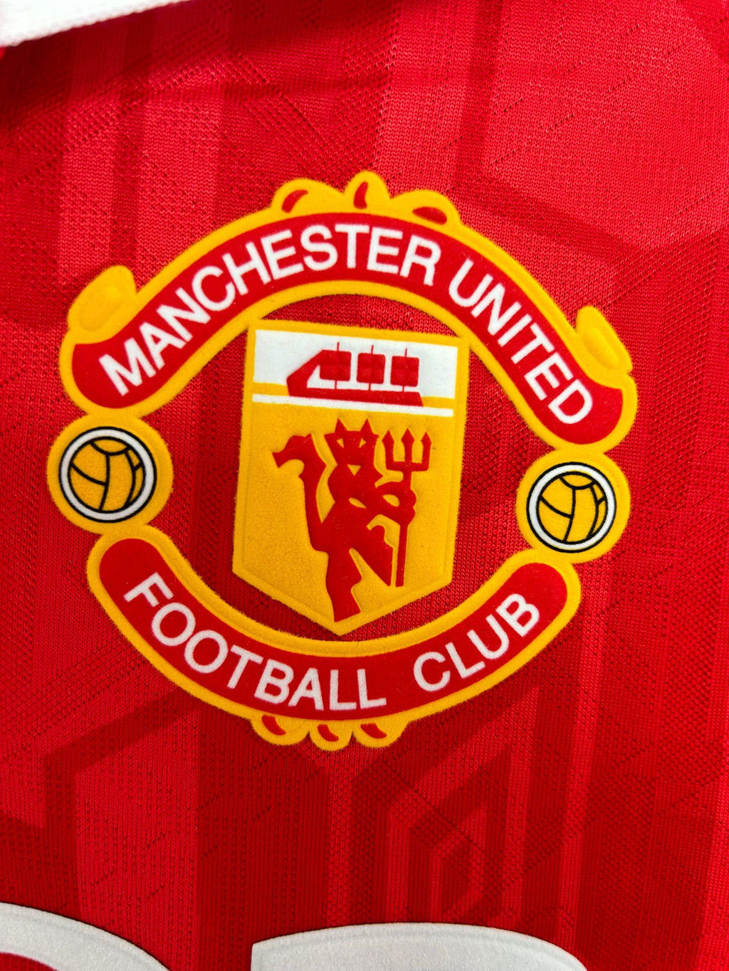 Camiseta Manga Larga Local Manchester United, 92-94