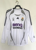 Camiseta Manga Larga Local Real Madrid,06-07