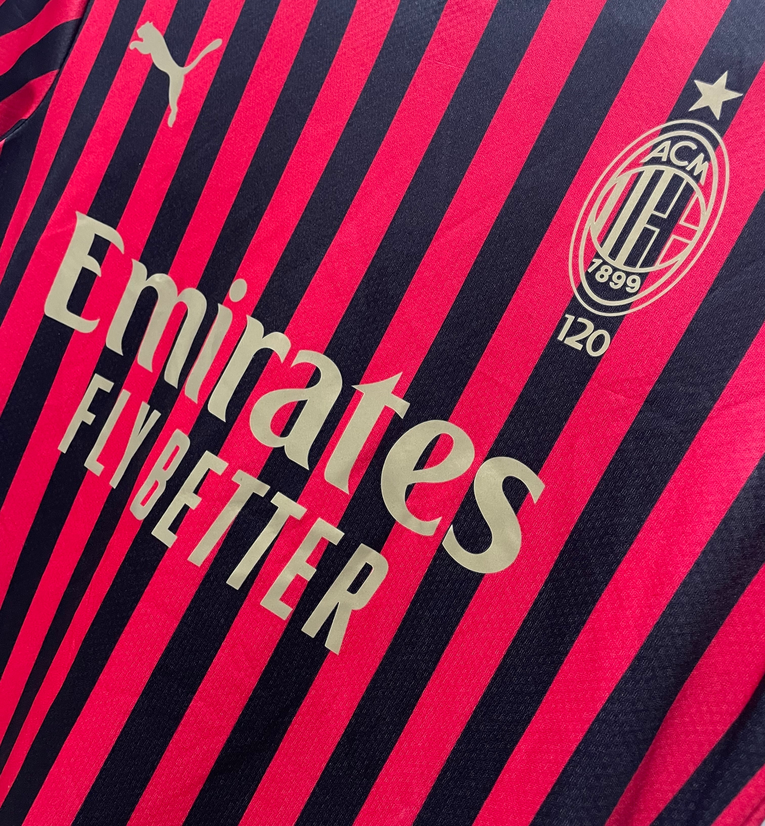 Camiseta AC Milan, Edición especial, 120 años