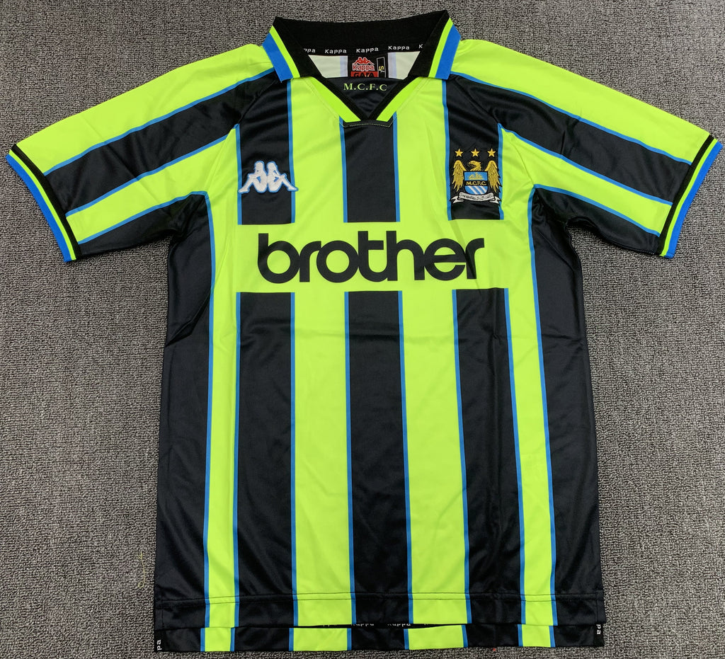 Camiseta Visitante Manchester City, 98-99