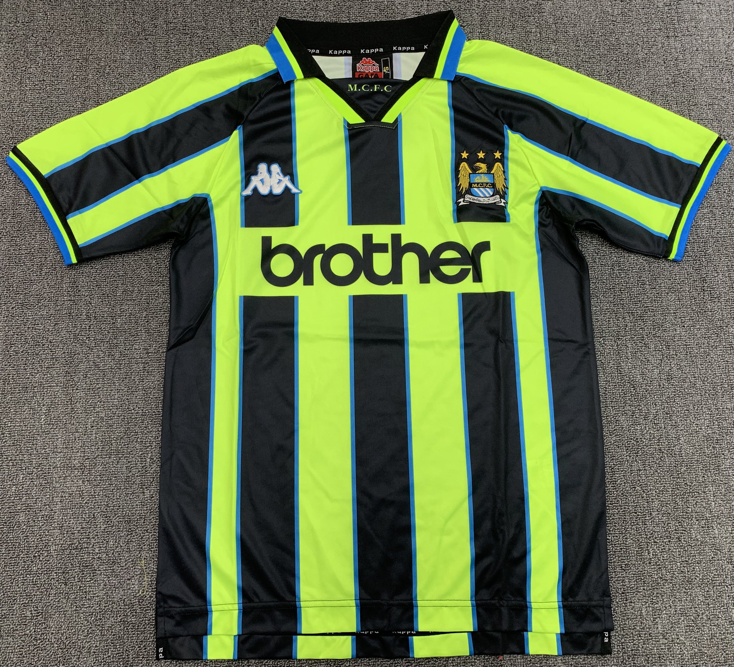 Camiseta Visitante Manchester City, 98-99