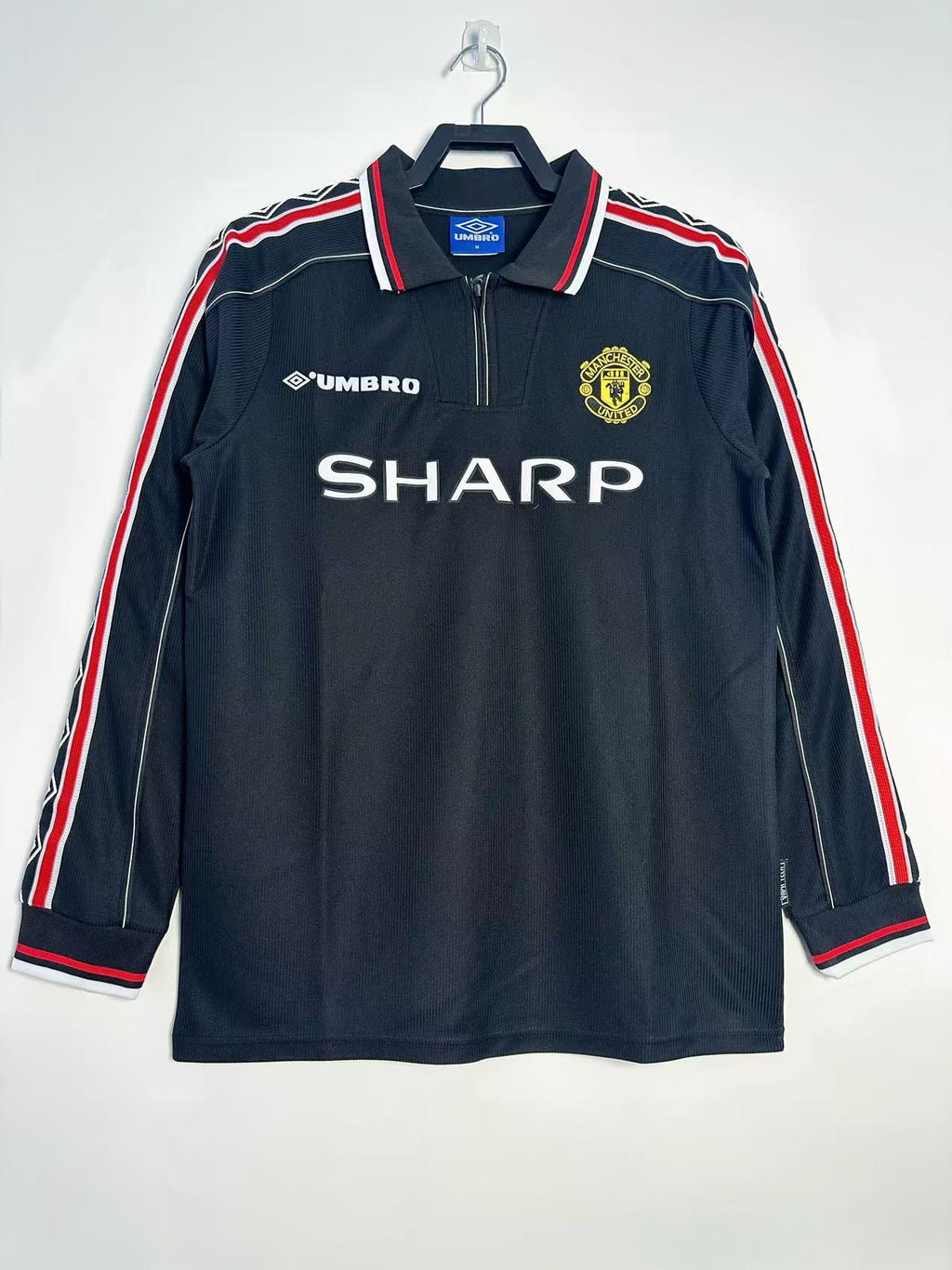 Camiseta Manga Larga Tercera Manchester United, 1998