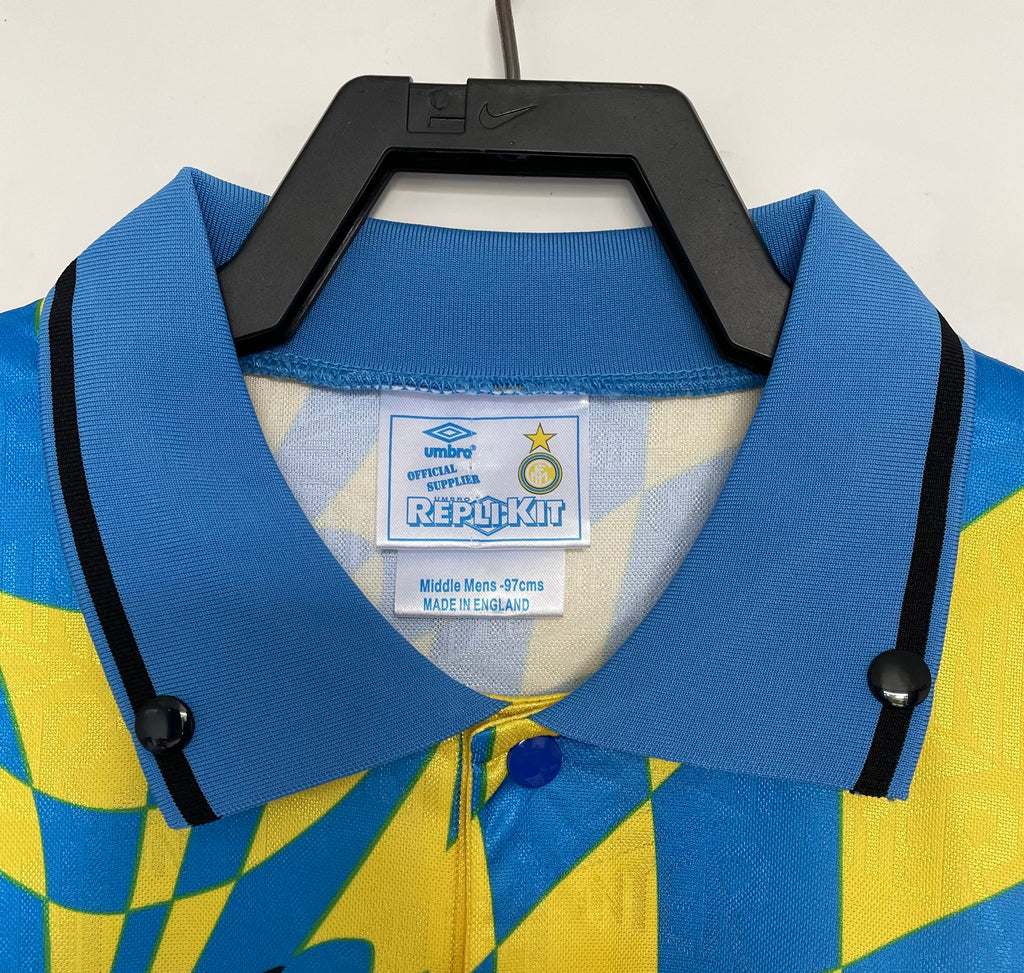 Camiseta Tercera Inter de Milan, 92/93