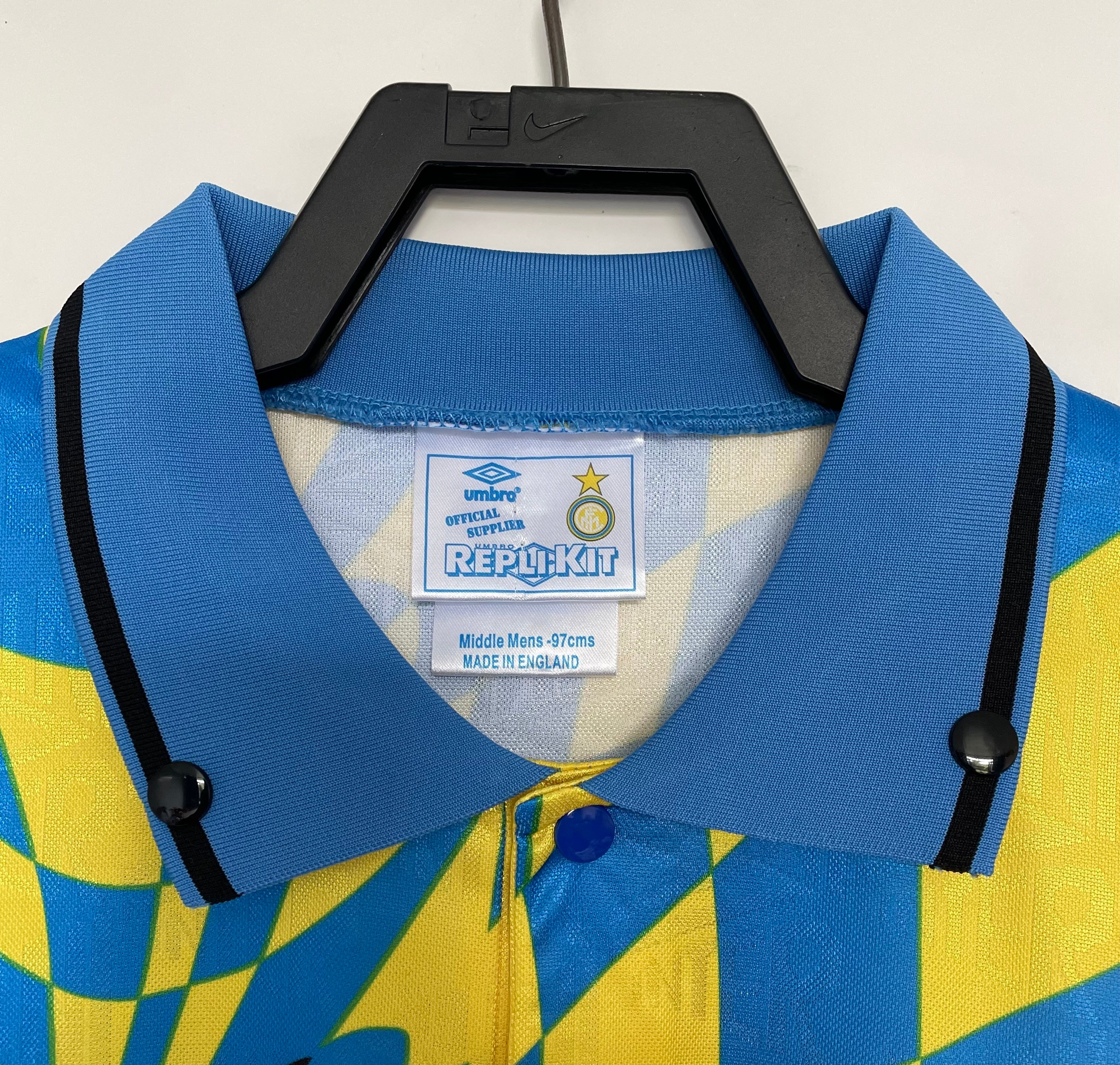 Camiseta Tercera Inter de Milan, 92/93