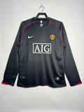 Camiseta Manga Larga Visitante Manchester United, 07-08