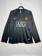 Camiseta Manga Larga Visitante Manchester United, 07-08