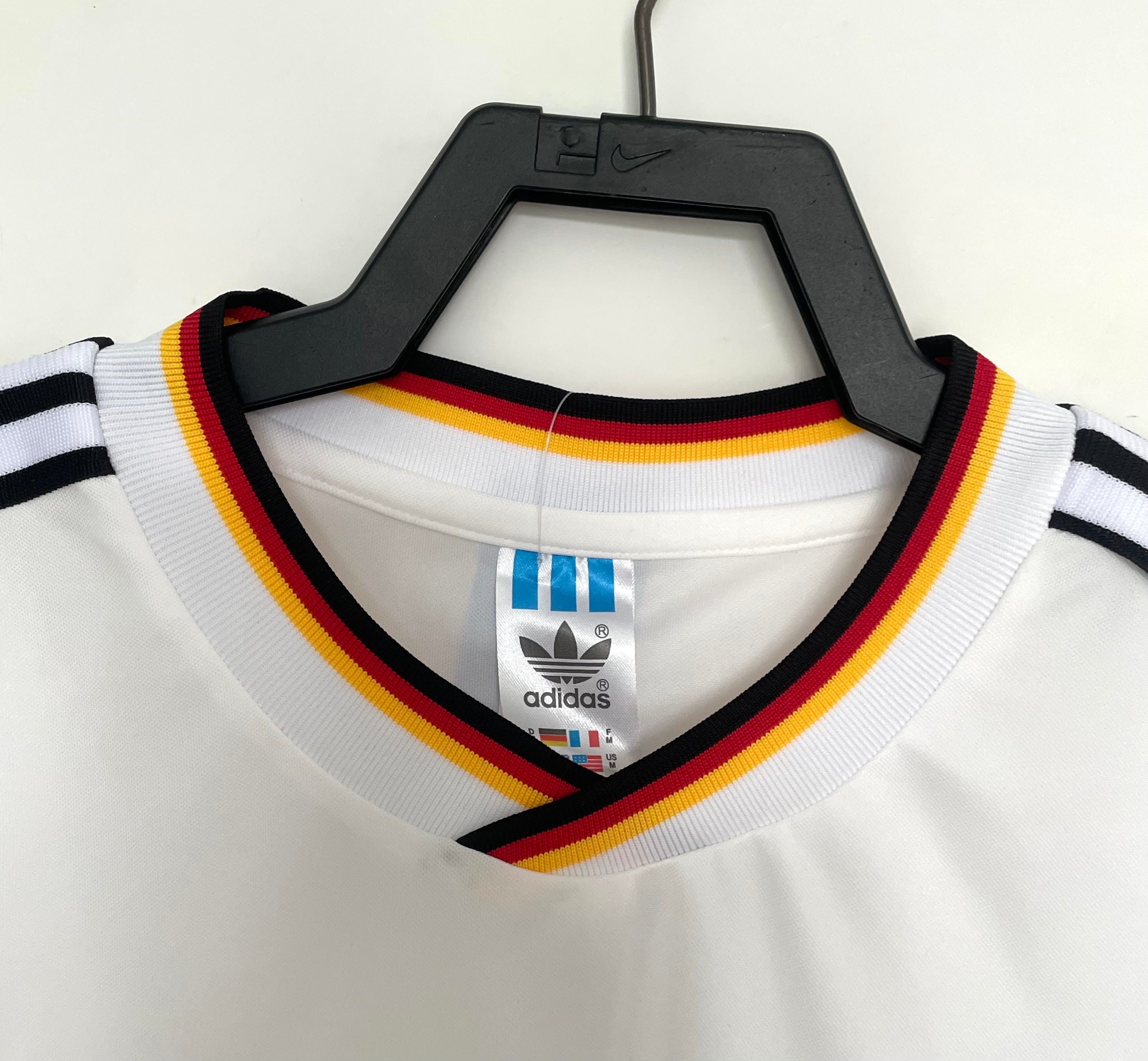 Camiseta Alemania Occidental, Local 1986