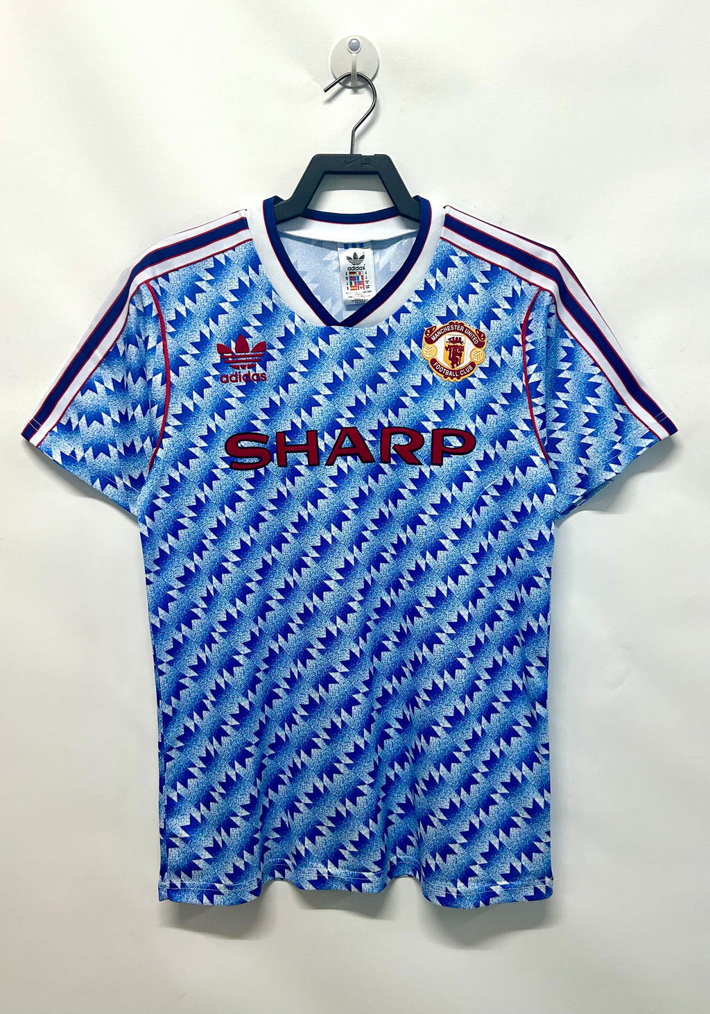Camiseta Visitante Manchester United, 90-92