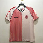 Camiseta Visitante Dinamarca, 1986