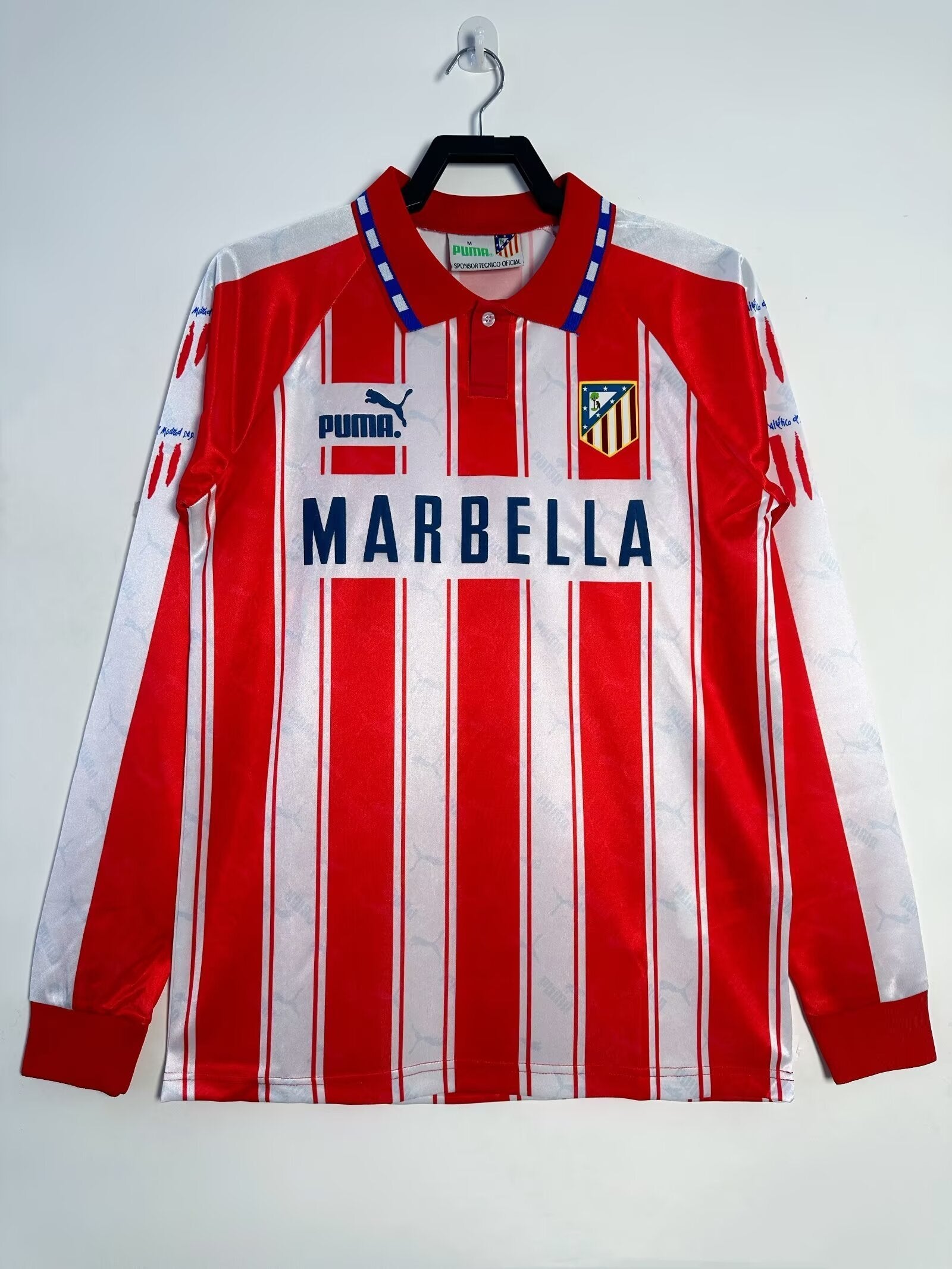 Camiseta Manga Larga Atletico de Madrid, Local 94-95