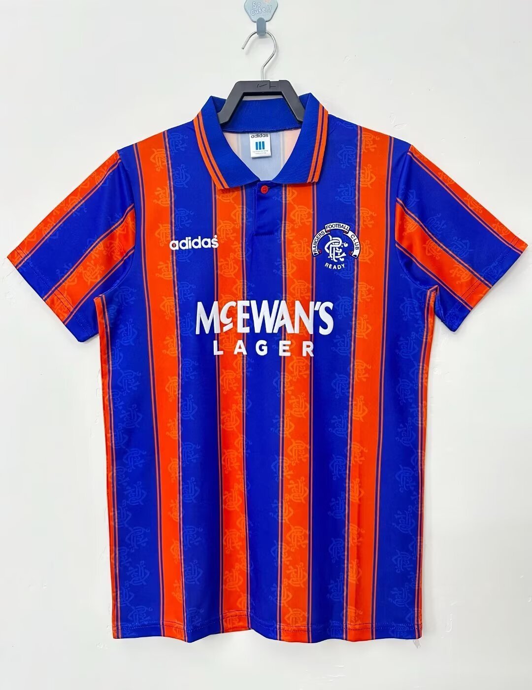 Camiseta Visitante Rangers,93-94