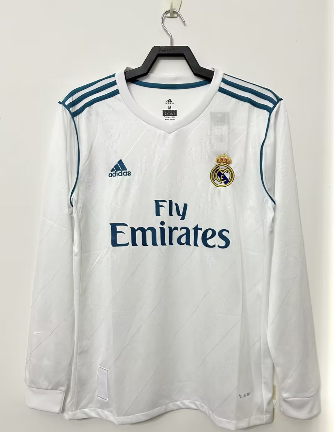 Camiseta Manga Larga Local Real Madrid,17-18