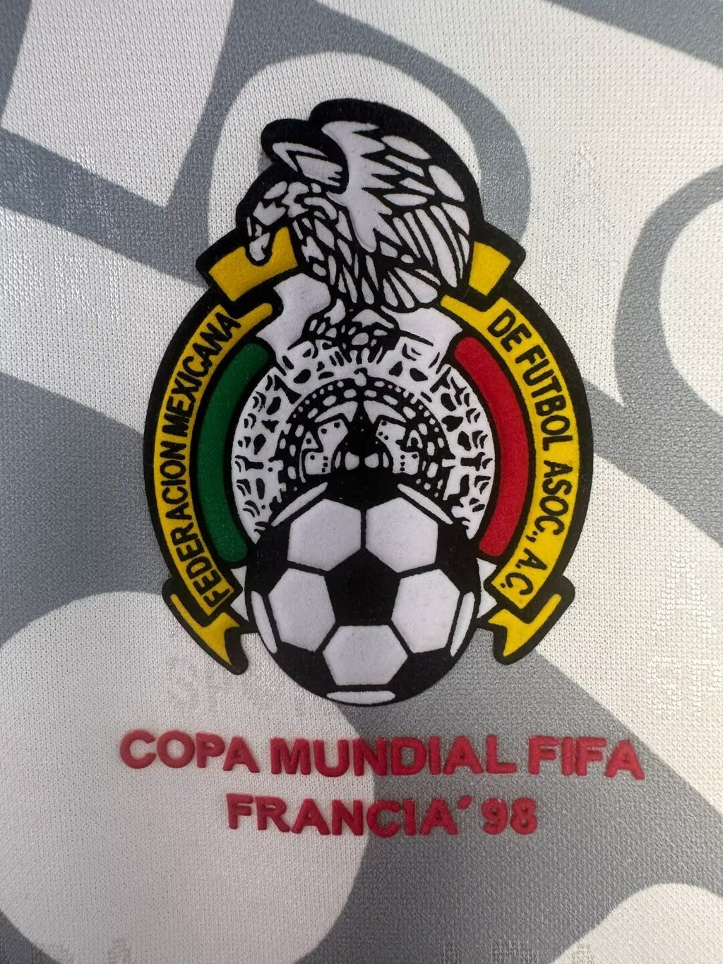 Camiseta Visitante México, 1998