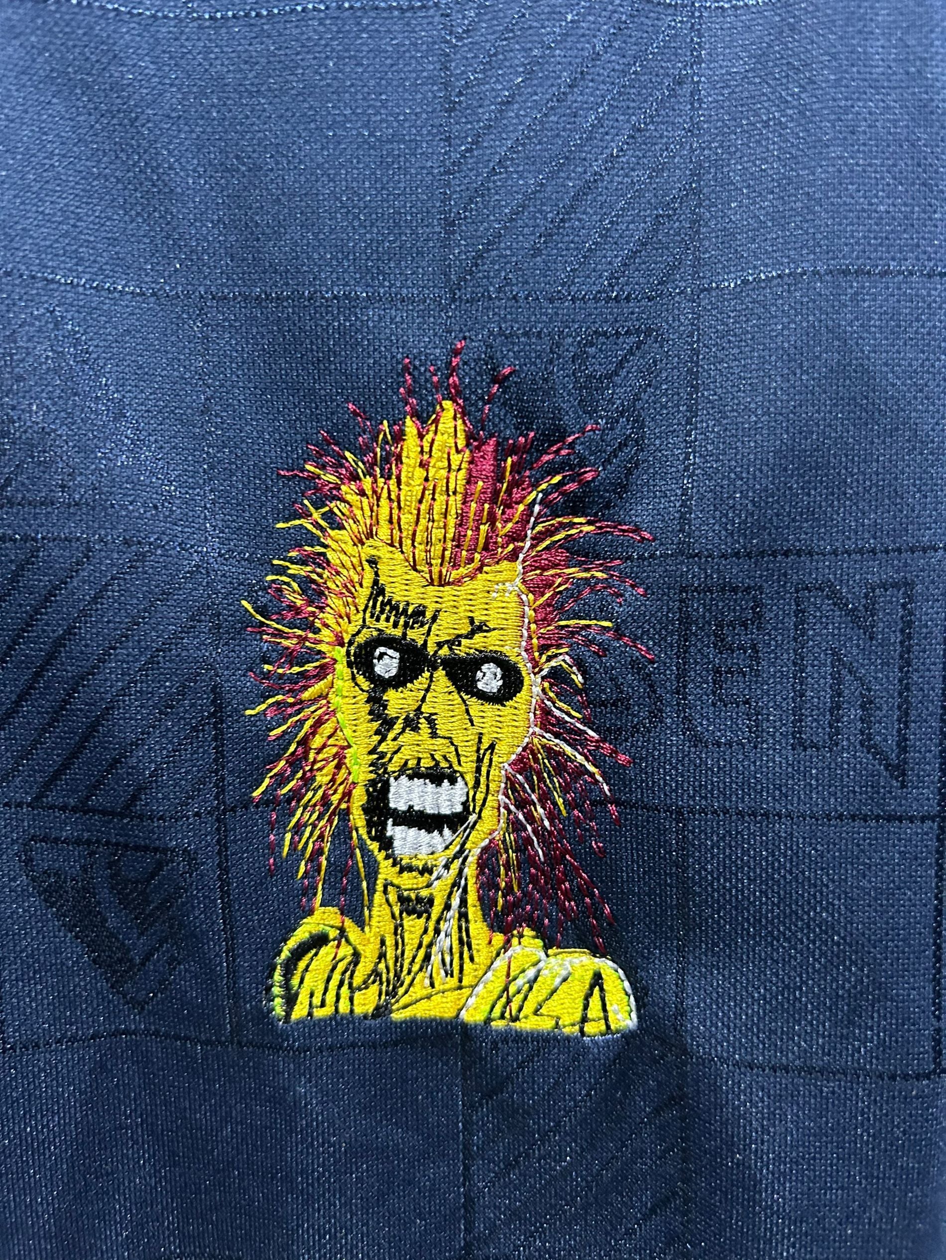Camiseta Local West ham/Iron maiden, 1999