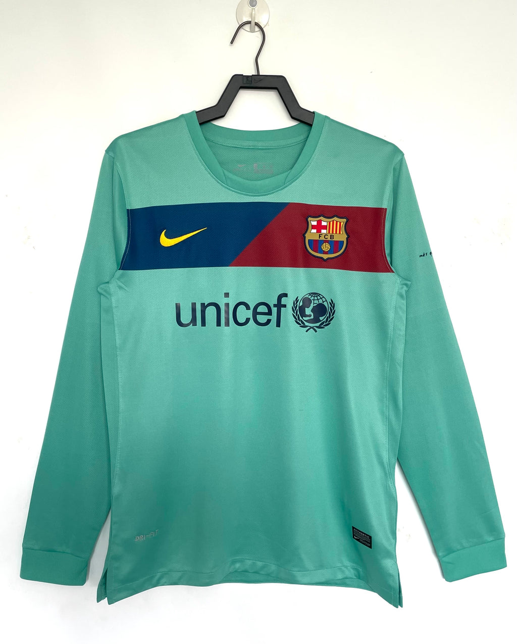 Camiseta Manga Larga FC Barcelona, Visitante 10-11