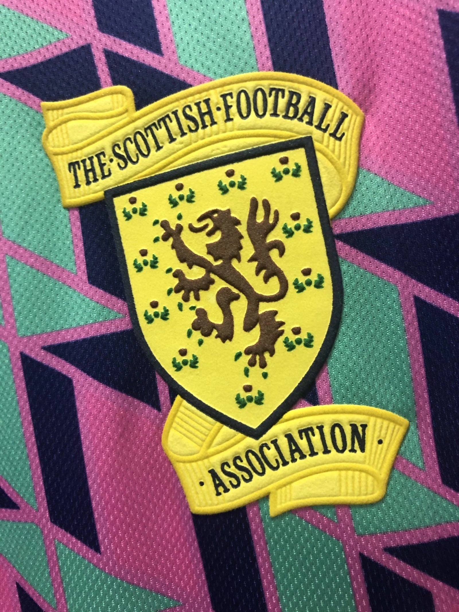 Camiseta Visitante Escocia, 88-89