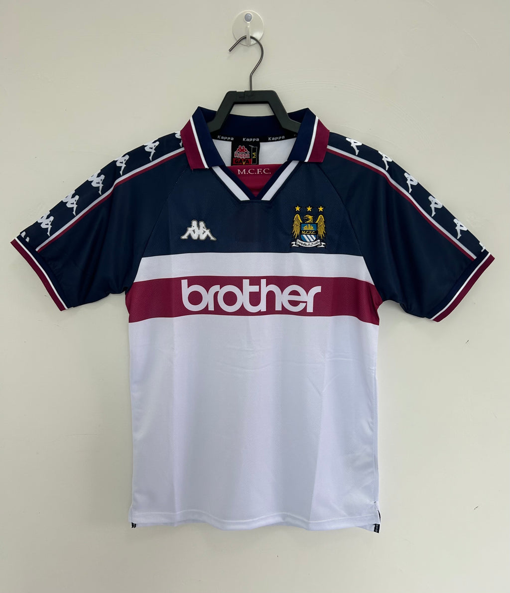 Camiseta Visitante Manchester City, 97-98